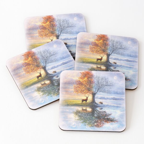 Item preview, Four Seasons Guardian Tree designed and sold by GeoWild Designs.