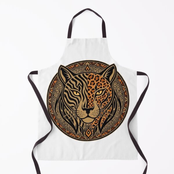 Item preview, Tribal Totem Hybrid Big Cat Emblem designed and sold by MinimalistMint.