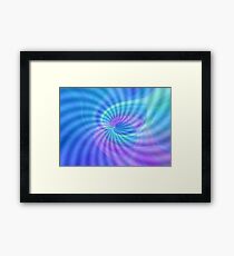 Twirled hearts Framed Print