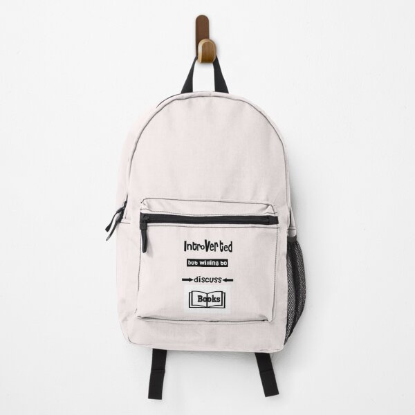 Item preview, Introverted but willing to discuss Books designed and sold by ShuaibDesigns.