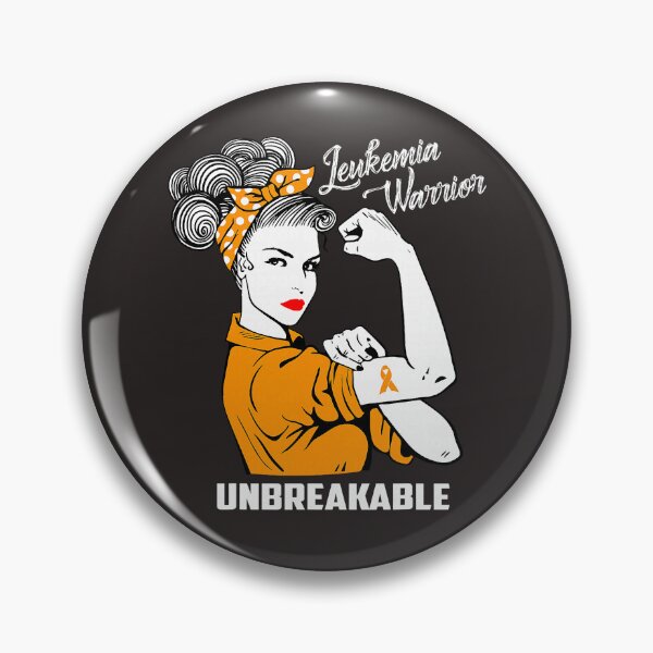 Item preview, Leukemia Warrior Unbreakable T-Shirt Awareness Gift designed and sold by Michasstuckey.