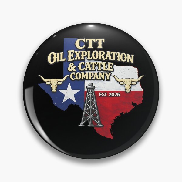 Item preview, CTT Oil Exploration & Cattle Company Texas designed and sold by leolawaller.