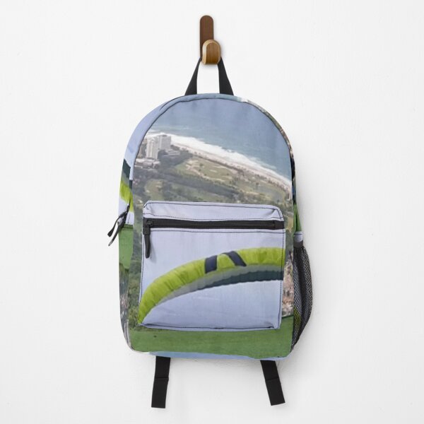 Item preview, Paraglider Over Old Dominion Band Coastal Cityscape designed and sold by Khaactorwriter.