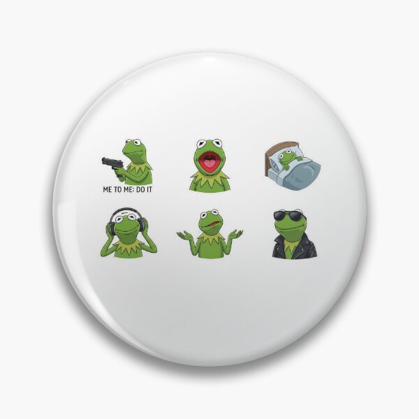 Aperçu de l'œuvre Pack de mèmes Kermit créée et vendue par SiksisArt.
