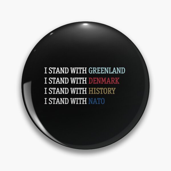 Item preview, I Stand With Greenland I Stand With Denmark designed and sold by SheriPeroni.