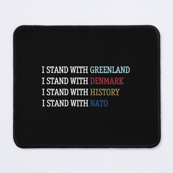 Item preview, I Stand With Greenland I Stand With Denmark designed and sold by SheriPeroni.