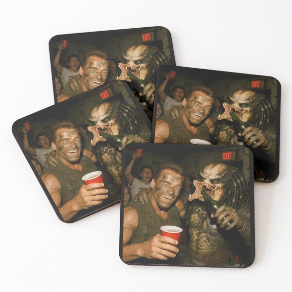 Item preview, Arnolds Schwarzeneggers The Predators A Candid Paparazzi Meme designed and sold by STUNI.