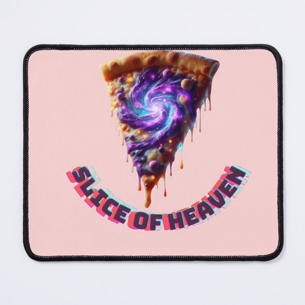 Item preview, Galactic Pizza Slice: Surreal Space Food and Planet Art designed and sold by HopeAndHustle.