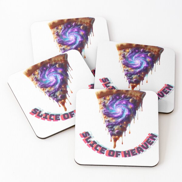 Item preview, Galactic Pizza Slice: Surreal Space Food and Planet Art designed and sold by HopeAndHustle.