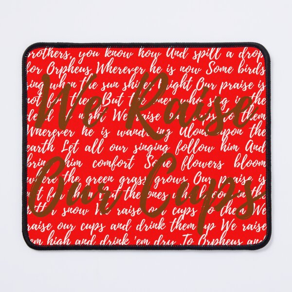 Item preview, Hadestown Lyrics designed and sold by broadwaygirl142.