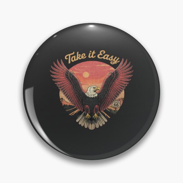 Item preview, Vintage Eagle, Vintage Rock Band Style, Route 66 Desert Graphic, Retro Music Inspired designed and sold by Ericdmytrust.