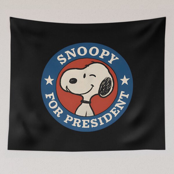 Artikelvorschau, Peanutss Snoopy für Präsident entworfen und verkauft von Silent perspectives.