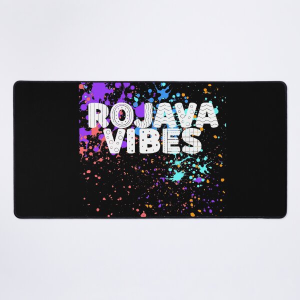 Artikelvorschau, Rojava Vibes Paint Splatter Design. Kurdish Statement Streetwear entworfen und verkauft von lang-popart.