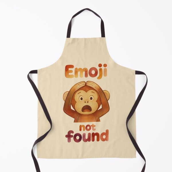 Item preview, Error 404 Emoji Not Found Missing Monkey designed and sold by MoxisWatercolor.