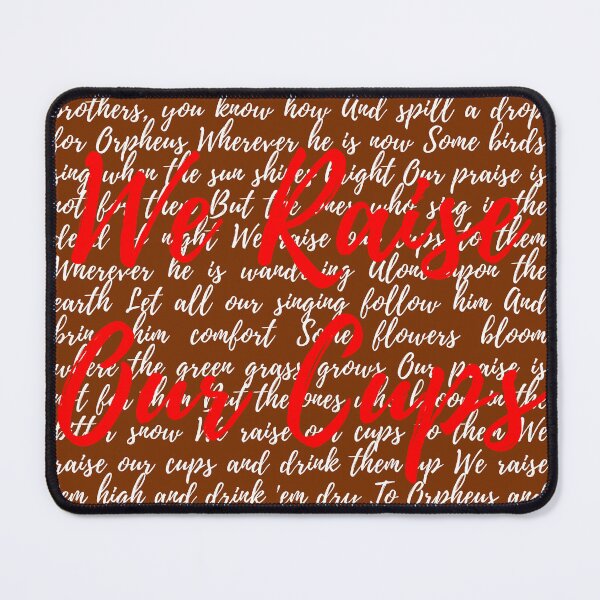 Item preview, Hadestown Lyrics designed and sold by broadwaygirl142.
