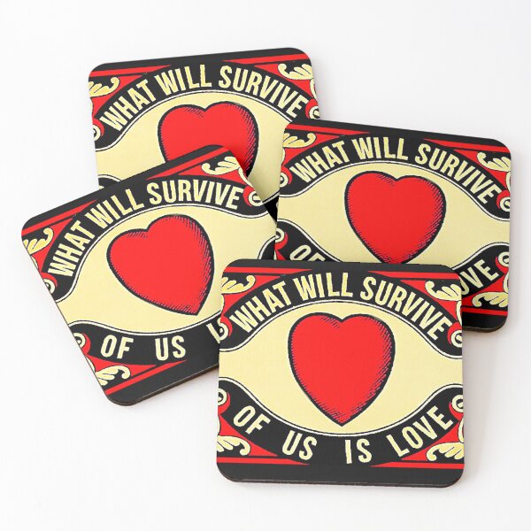 Item preview, What will survive of us is love designed and sold by FridaArtGallery.