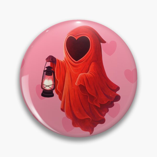 Item preview, Valentine Greeting Card Funny – Secret Admirer Cute Ghost Valentine designed and sold by Sketchbook Studio by Aqsaa.