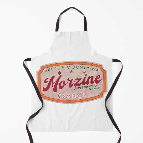 Item preview, Morzine, France, Alpes du Nord, Ski, textured skiing badge designed and sold by Wanderful-roads.