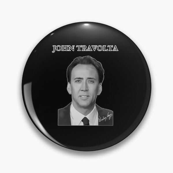 Item preview, Nicholas Cage As John Travolta - Nicolas Cage - Nick Cage - Nic Cage designed and sold by gothpng.