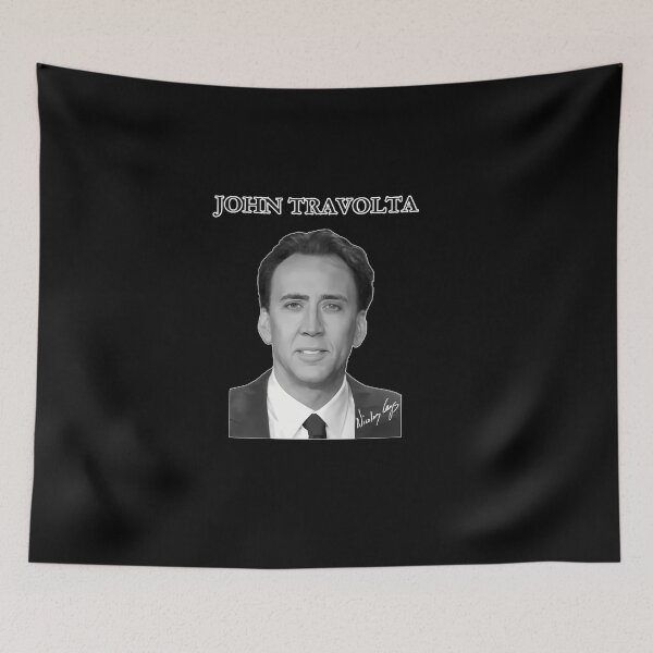 Item preview, Nicholas Cage As John Travolta - Nicolas Cage - Nick Cage - Nic Cage designed and sold by gothpng.