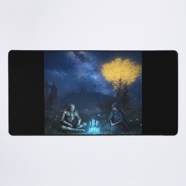 Item preview, Elden Ring Bonfire Night Scene designed and sold by ChiqueAvenue.