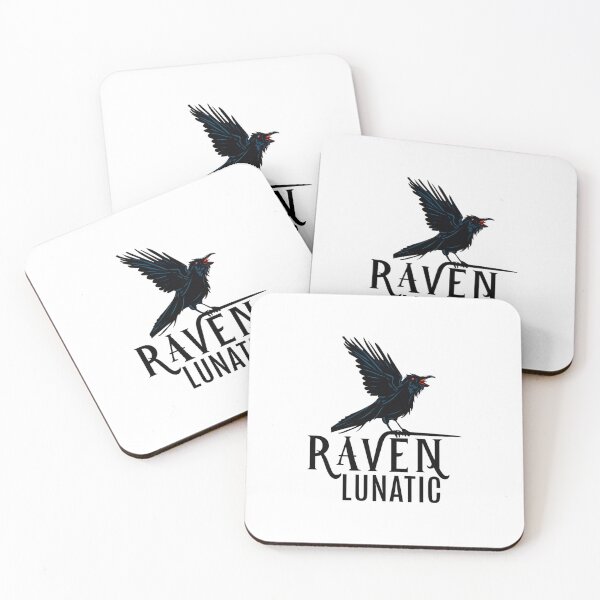 Item preview, Raven Lunatic Funny Asylum designed and sold by gothpng.