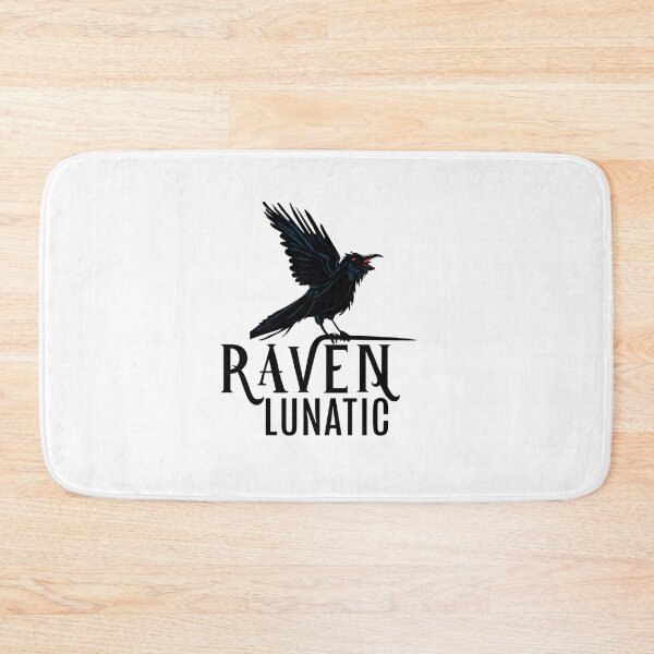 Item preview, Raven Lunatic Funny Asylum designed and sold by gothpng.