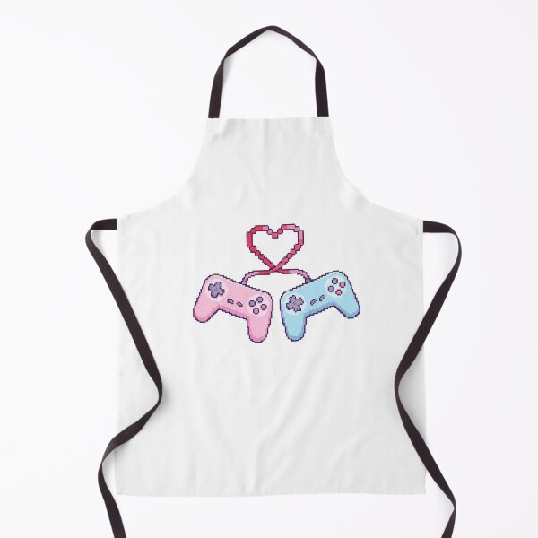 Item preview, Retro Gamer Couple Heart - Player 1 & 2 Pixel Art designed and sold by Aura Art Studio.