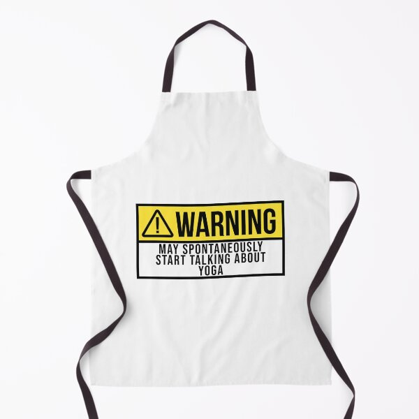 Item preview, Yoga Warning designed and sold by XCIV.