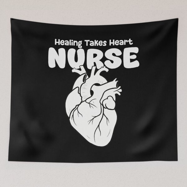 Item preview, NURSE - HEALING TAKES HEART designed and sold by KEF Custom.
