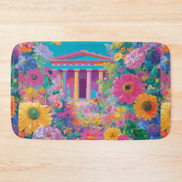 Item preview, Floral Garden: Pop Art Parthenon & Flower of Life designed and sold by BlissxPals.