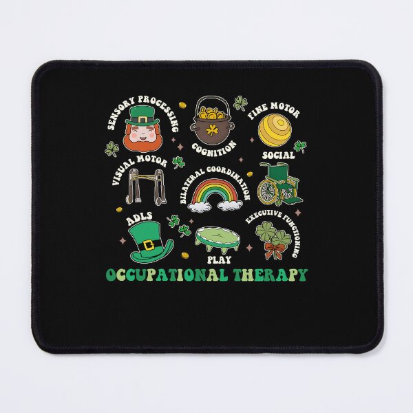 Item preview, OT COTA Terapia ocupacional Tréboles Día de San Patricio designed and sold by jakaun.