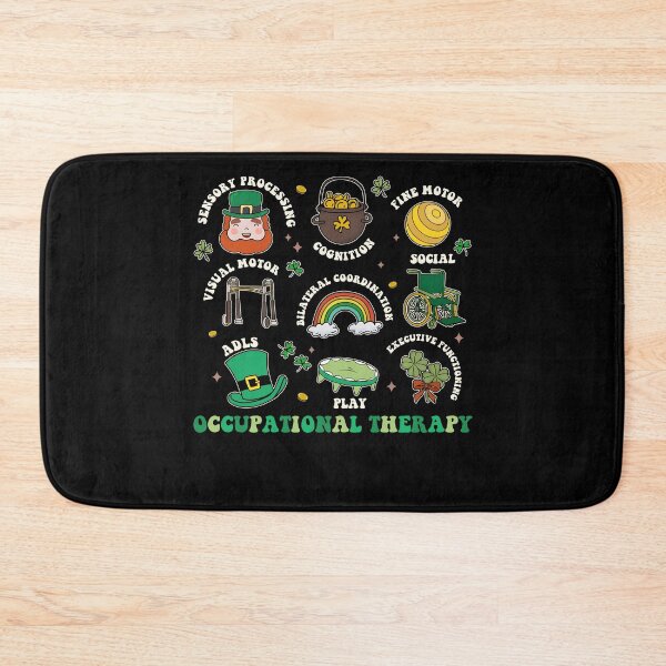 Item preview, OT COTA Occupational Therapy Shamrocks St Patricks Day designed and sold by jakaun.