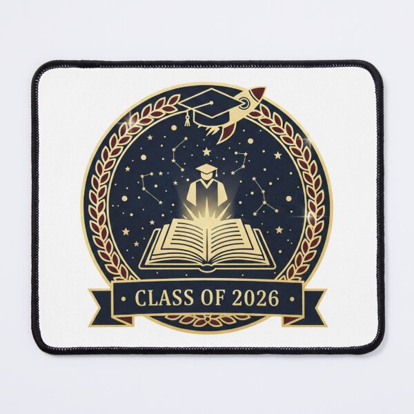 Item preview, Class of 2026 Graduation – Professional Gold Laurel Academic Crest designed and sold by Wear Sculpt.