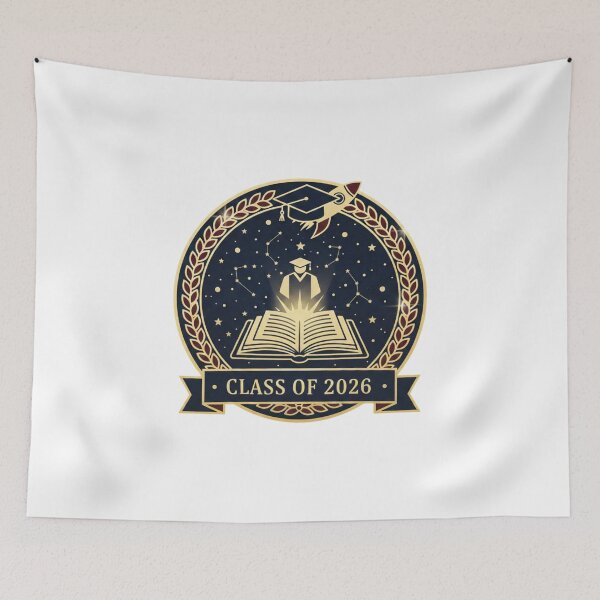 Item preview, Class of 2026 Graduation – Professional Gold Laurel Academic Crest designed and sold by Wear Sculpt.