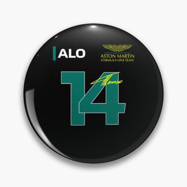 Item preview, Alo Aston Martin Formula one Team 14 Logo designed and sold by Fiji-World.