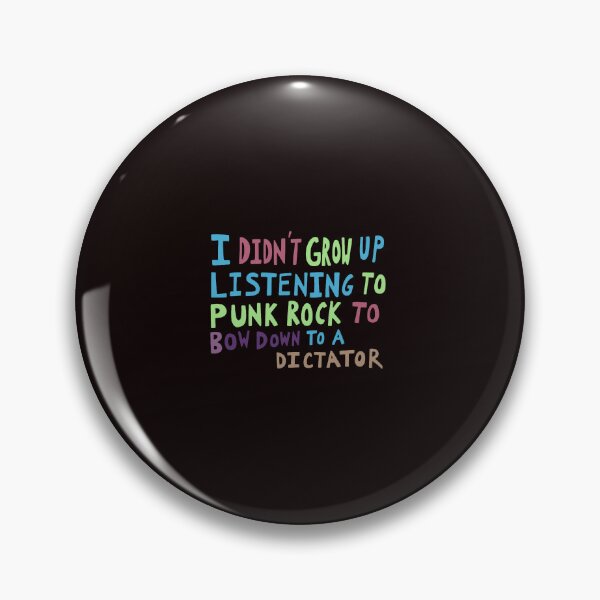 Item preview, Punk Rock Anti Dictator  designed and sold by ImeldaSparks.