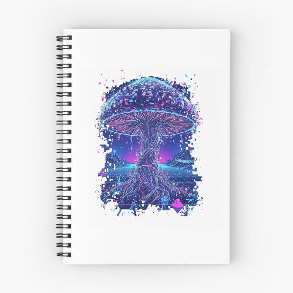 Item preview, Psychedelic Glitch Mushroom Vision designed and sold by ImeldaSparks.