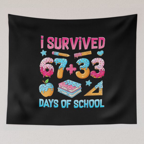 Item preview, I Survived Sixty Seven Plus Thirty Three Days Of School Sweet Donut designed and sold by TiaraHans.