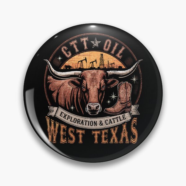Item preview, CTT Oil Exploration & Cattle Company Texas designed and sold by leolawaller.