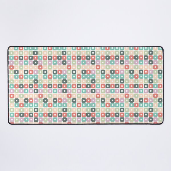 Item preview, Retro 70s Colorful Rounded Squares Seamless Pattern designed and sold by CosmoPixelArts.
