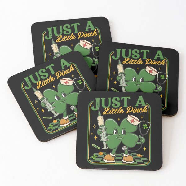 Item preview, Just A Little Pinch Nurse St Patrick's Day Shamrock Irish Women designed and sold by jakaun.