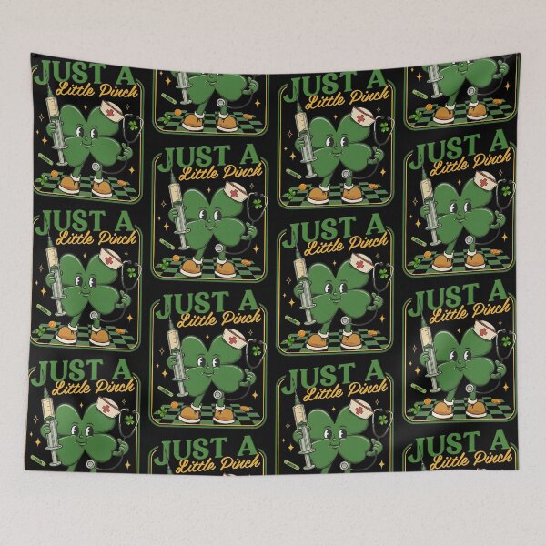 Item preview, Just A Little Pinch Nurse St Patrick's Day Shamrock Irish Women designed and sold by jakaun.
