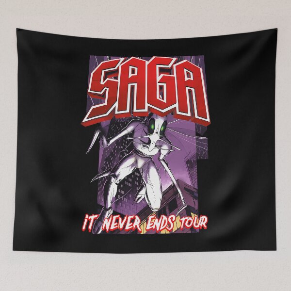 Item preview, Saga Never Ends Tour designed and sold by tmnshope.