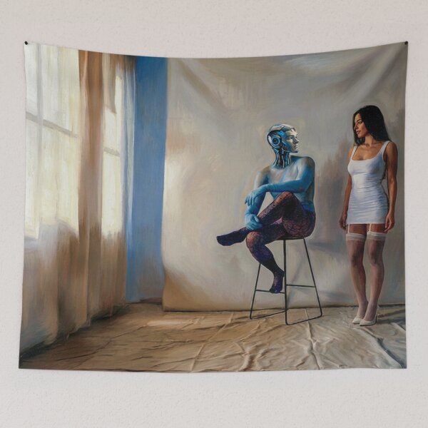 Item preview, Cyborg Cover Lover designed and sold by IanBiAM.