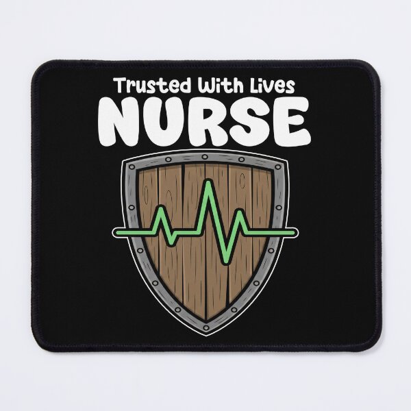 Item preview, NURSE - TRUSTED WITH LIVES designed and sold by KEF Custom.