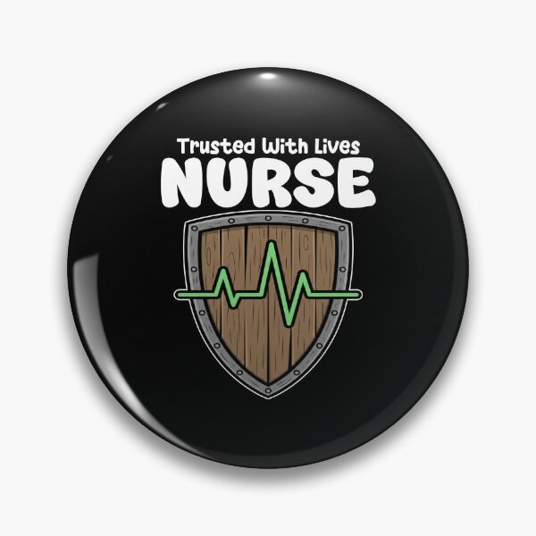 Item preview, NURSE - TRUSTED WITH LIVES designed and sold by KEF Custom.