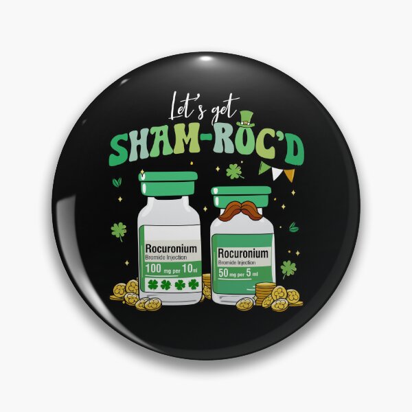 Item preview, Let's Get Sham-roc'd ICU Nurse Propofol Saint Patrick's Day designed and sold by pansak.