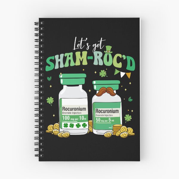 Item preview, Let's Get Sham-roc'd ICU Nurse Propofol Saint Patrick's Day designed and sold by pansak.