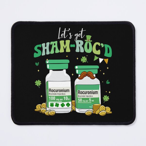 Item preview, Let's Get Sham-roc'd ICU Nurse Propofol Saint Patrick's Day designed and sold by pansak.